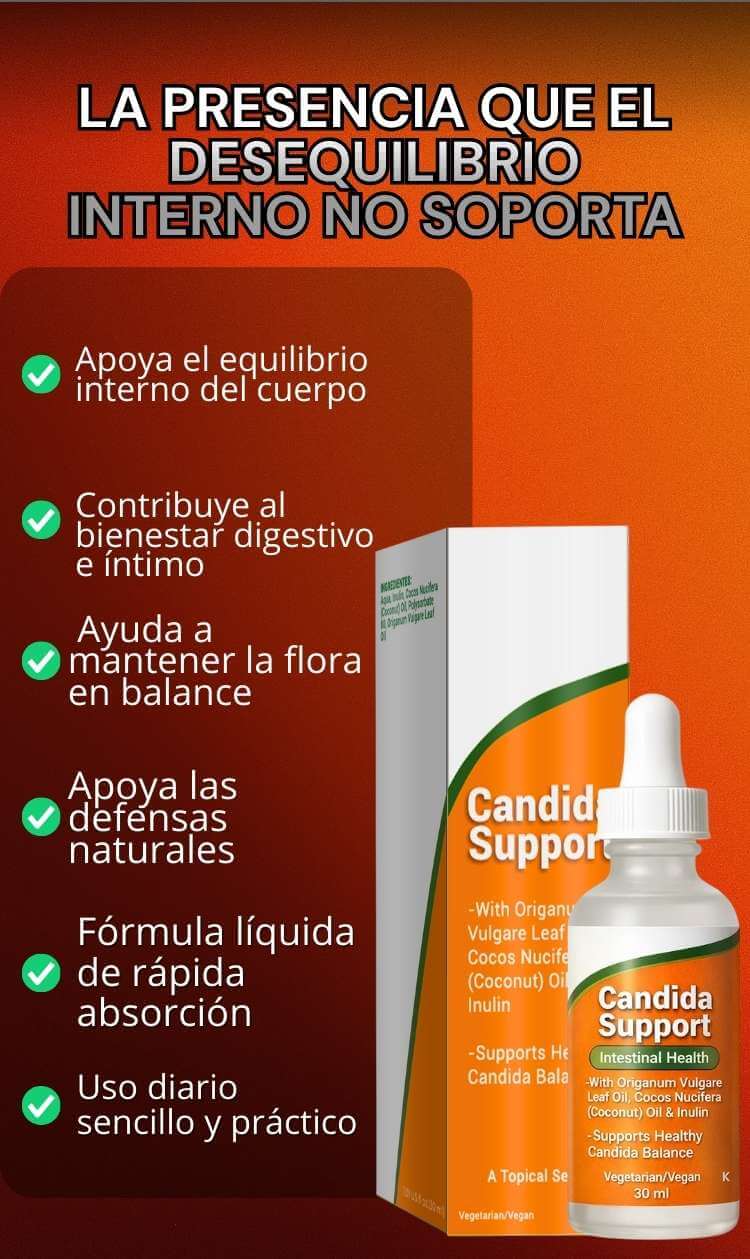 Gotas Liquidas Candida Support Estomago