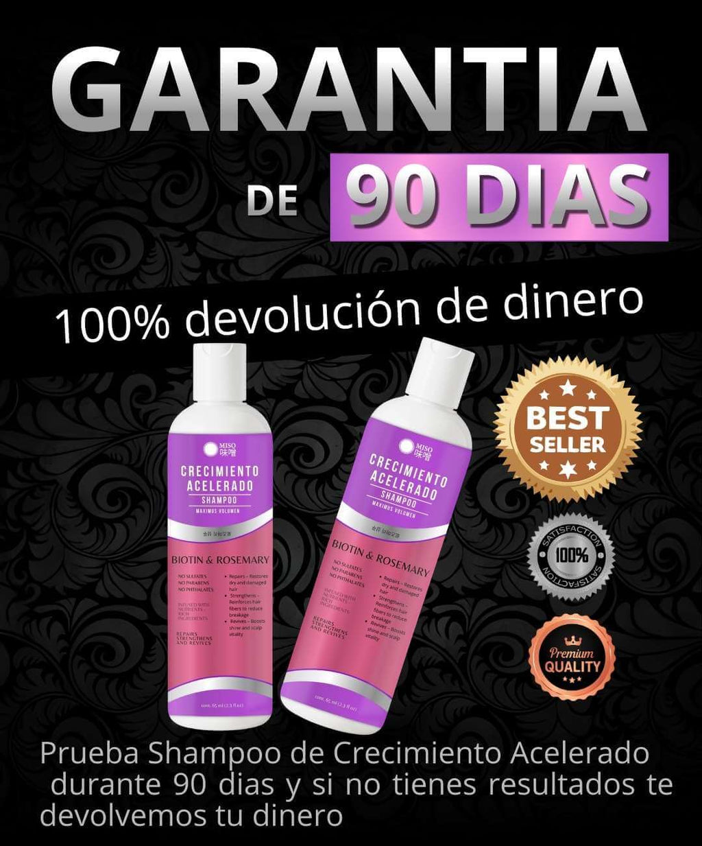 Shampoo de Crecimiento Acelerado