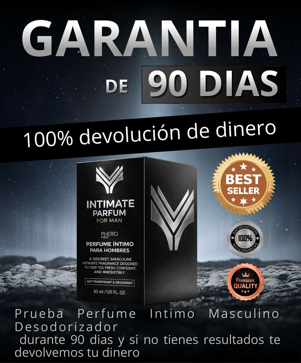 Perfume Intimo Masculino Desodorizado